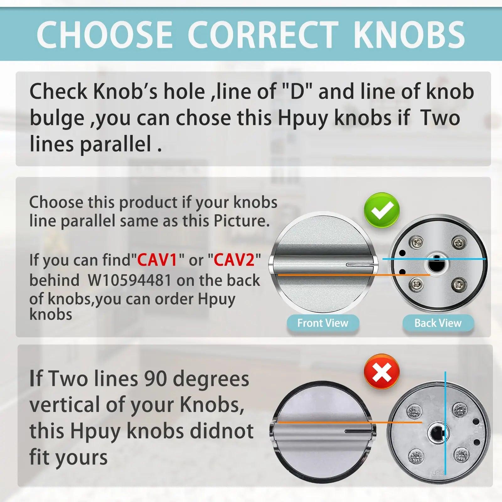 Update W10594481 Control Knobs HPUY Update W10594481 Control Knobs HPUY